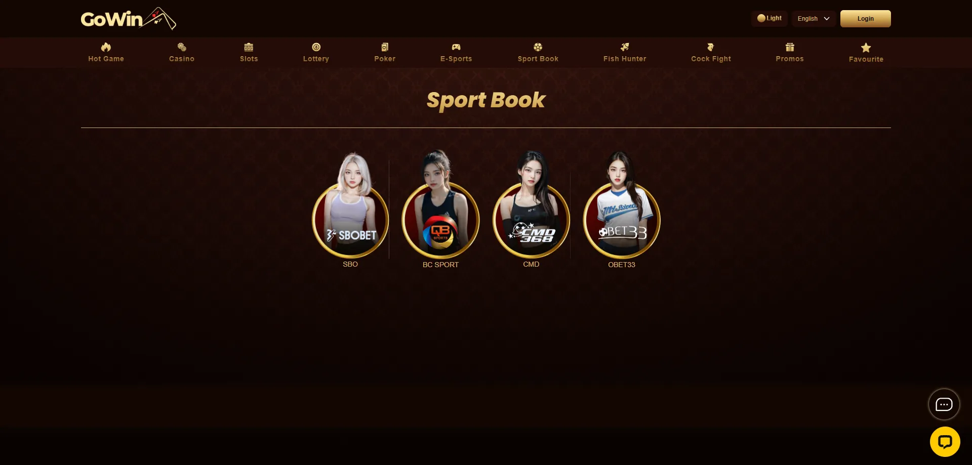 Gowin BD live cricket and football sports betting platform